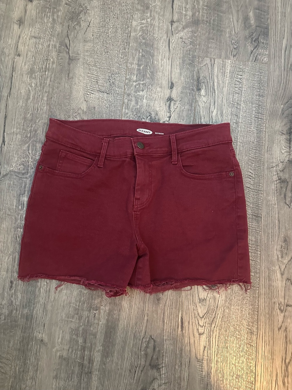 Old Navy Denim Boyfriend Jean Shorts Size 6